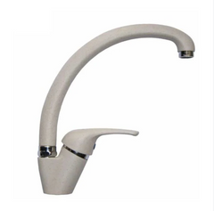 Miscelatore lavello canna tonda granito avena - serie: golf plus - marca: teorema