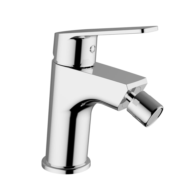 Teorema - Miscelatore Bidet Cromato Con Piletta A Saltello da 1" 1/4 - Serie: Sonic