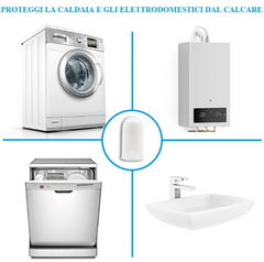 Ricarica per polifosfato ad alta durata, anticalcare per filtro caldaia