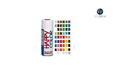 Vernice Spray SARATOGA HAPPY COLOR Acrilica Sovravernicilbile Bomboletta 400 ml- GRIGIO ANTRACITE 056