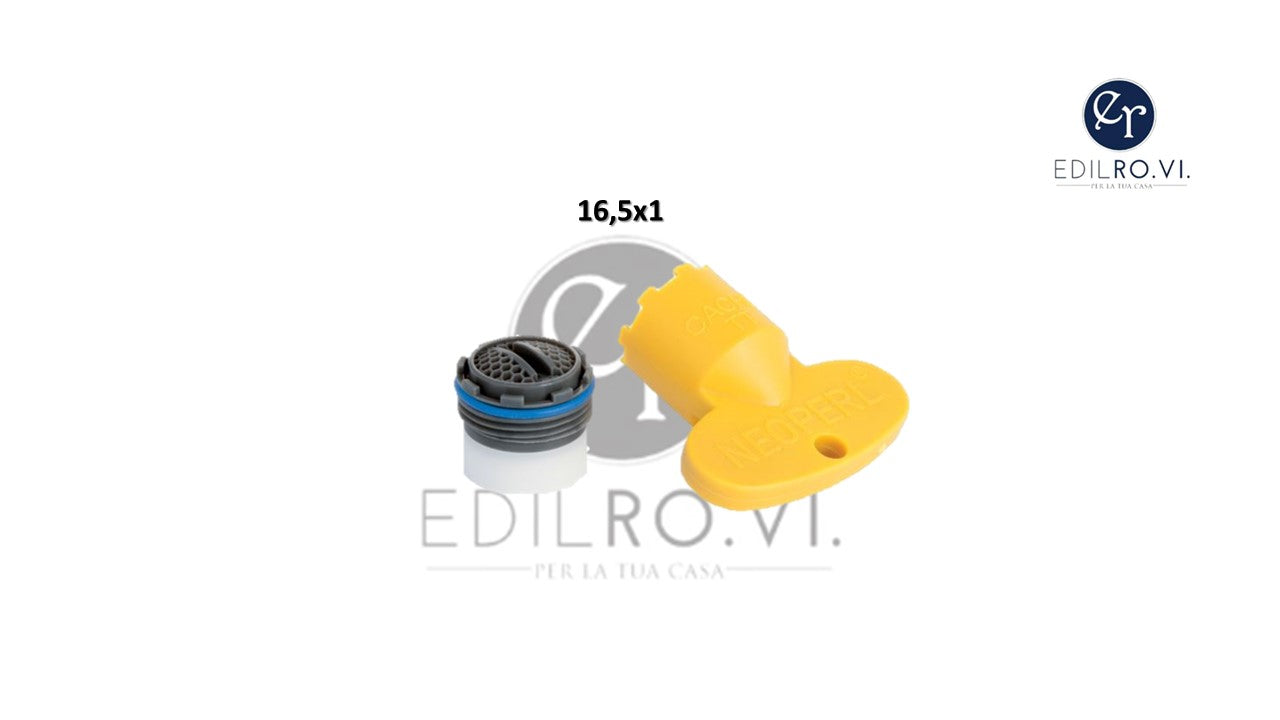 AERATORE PER RUBINETTO A SCOMPARSA CON CHIAVE NEOPERL ROMPIGETTO FILTRINO