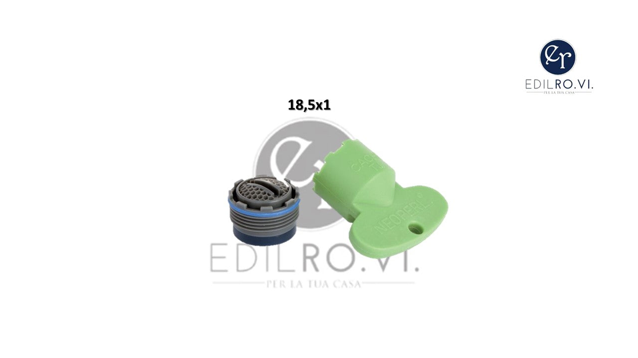 AERATORE PER RUBINETTO A SCOMPARSA CON CHIAVE NEOPERL ROMPIGETTO FILTRINO