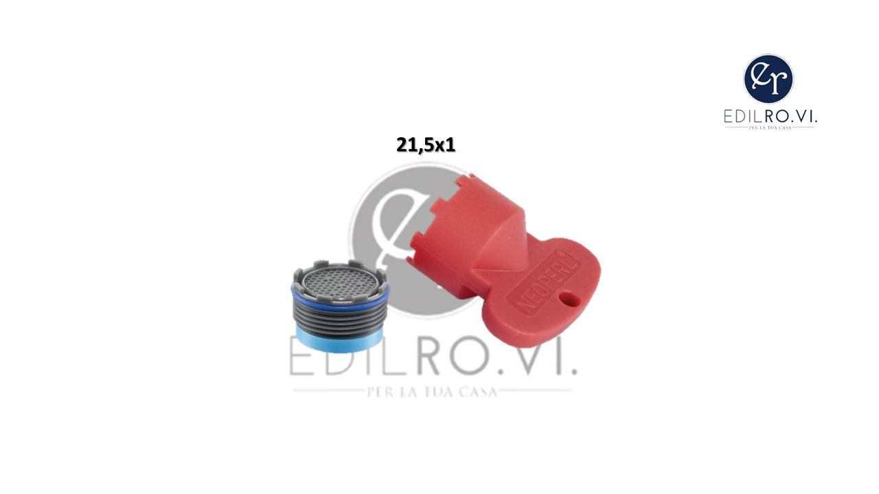 AERATORE PER RUBINETTO A SCOMPARSA CON CHIAVE NEOPERL ROMPIGETTO FILTRINO