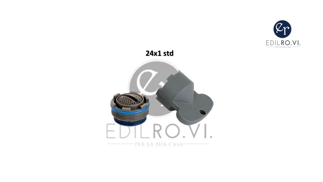 AERATORE PER RUBINETTO A SCOMPARSA CON CHIAVE NEOPERL ROMPIGETTO FILTRINO