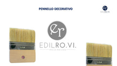 Pennello decorativo piatto