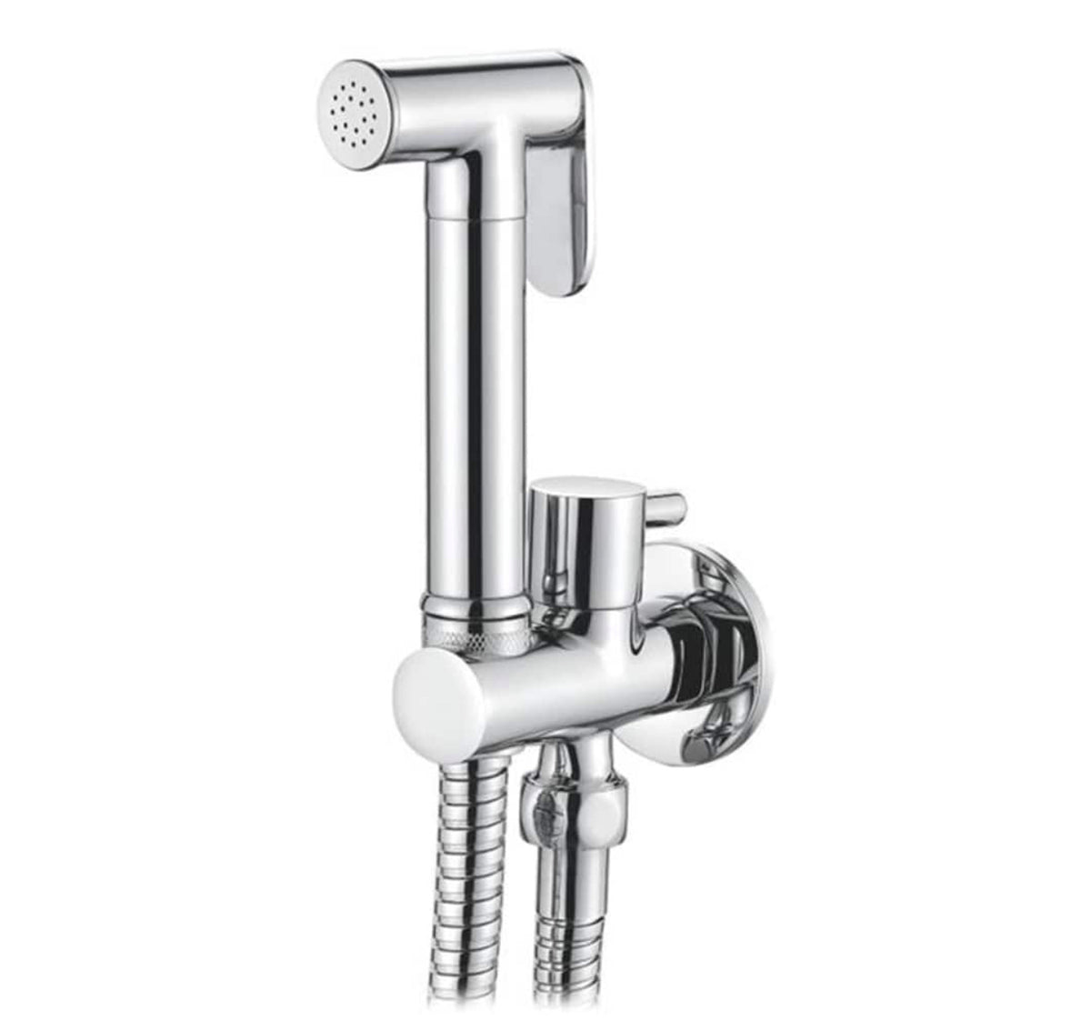 KIT IDROSCOPINO SHUT-OFF OTTONE CROMATO CON PRESA D'ACQUA DONALBI Q40653