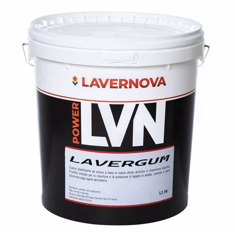 GUAINA LIQUIDA PER TETTI COLORATA IMPERMEABILIZZATA LAVERGUM