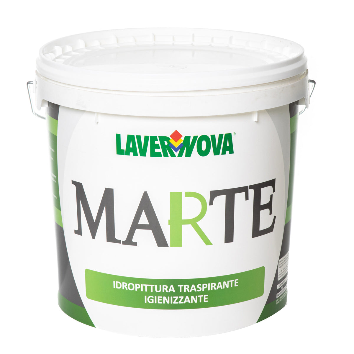 Idropittura traspirante igienizzante MARTE LAVERNOVA 14LT.