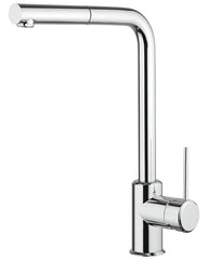 Miscelatore lavello canna alta cromato con doccetta estraibile Cross DONALBI Q40966