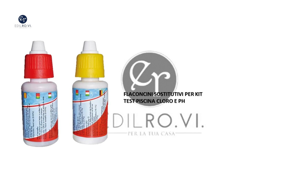 TEST KIT CLORO & PH MARTEN POOL CON REAGENTI