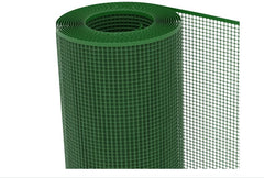 Rete Trikal in PVC 10x10 H 100 cm rotolo 50MT VERDE