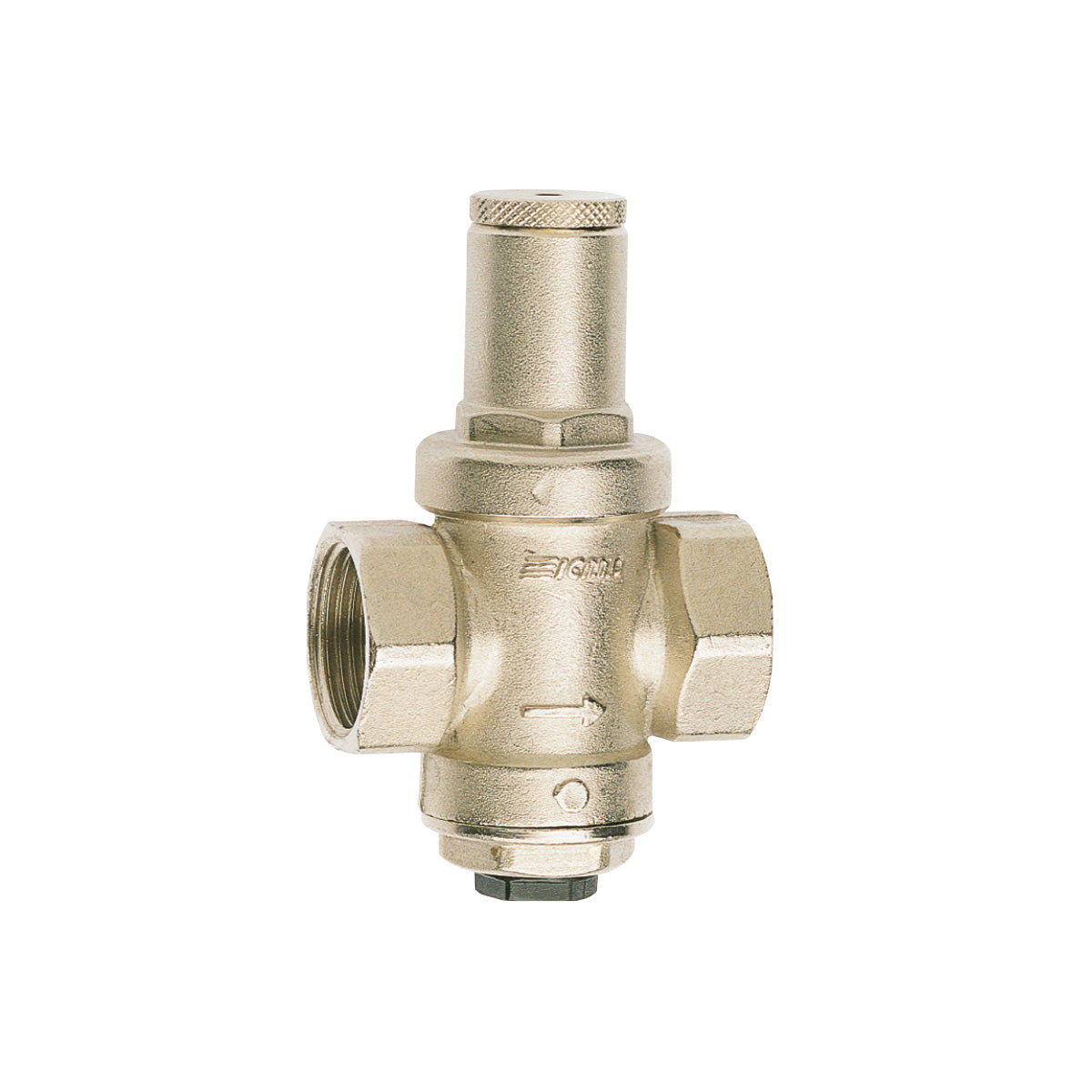 Riduttore di pressione mignon con presa manometro 1/2 ICMA PN16 x scaldabagno