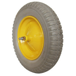 Ruota siliconata piena con interasse