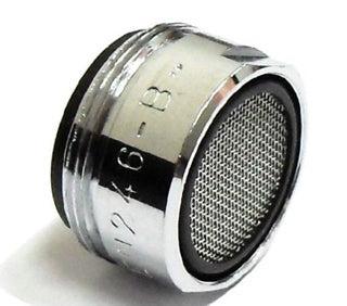 AREATORE CROMATO PER RUBINETTO VASCA DA BAGNO COMPLETO DI FILTRO MASCHIO