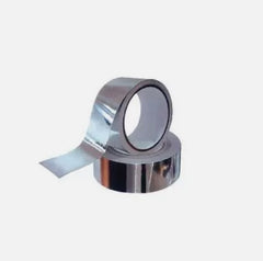 NASTRO ALLUMINIO ADESIVO ALTE TEMPERATURE E BASSE MM 50 X50 TUBI STUFE E CALDAIE