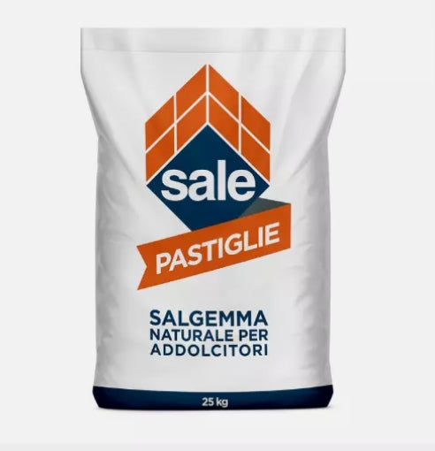Salgemma Pastiglie SALE ITALKALI per Addolcitori Pasticche Trattamento Acqua x25