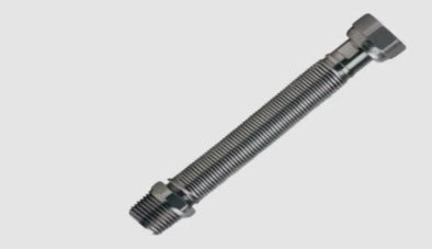 FLESSIBILE ACCIAIO INOX 3/4 ESTENSIBILE 22 -40 PER ACQUA CALDA E FREDDA CALDAIE