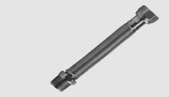 FLESSIBILE ACCIAIO INOX 3/4 ESTENSIBILE 22 -40 PER ACQUA CALDA E FREDDA CALDAIE