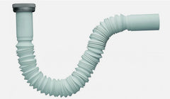 TUBO PER LAVELLO FLESSIBILE LAVABO UNIVERSALE 1-1/4 SCARICO FOGNARIO MADE ITALY