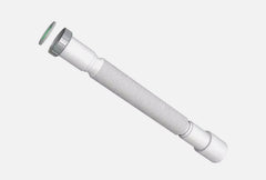 TUBO PER LAVELLO FLESSIBILE LAVABO UNIVERSALE 1-1/4 SCARICO FOGNARIO MADE ITALY