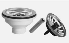 Piletta Lavello Cucina foro Ø 90 BASKET 1"1/2 pilettone con o senza troppo pieno