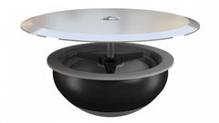 Tappo ø100per sifone a pavimento con piattella cromato  - bonomini