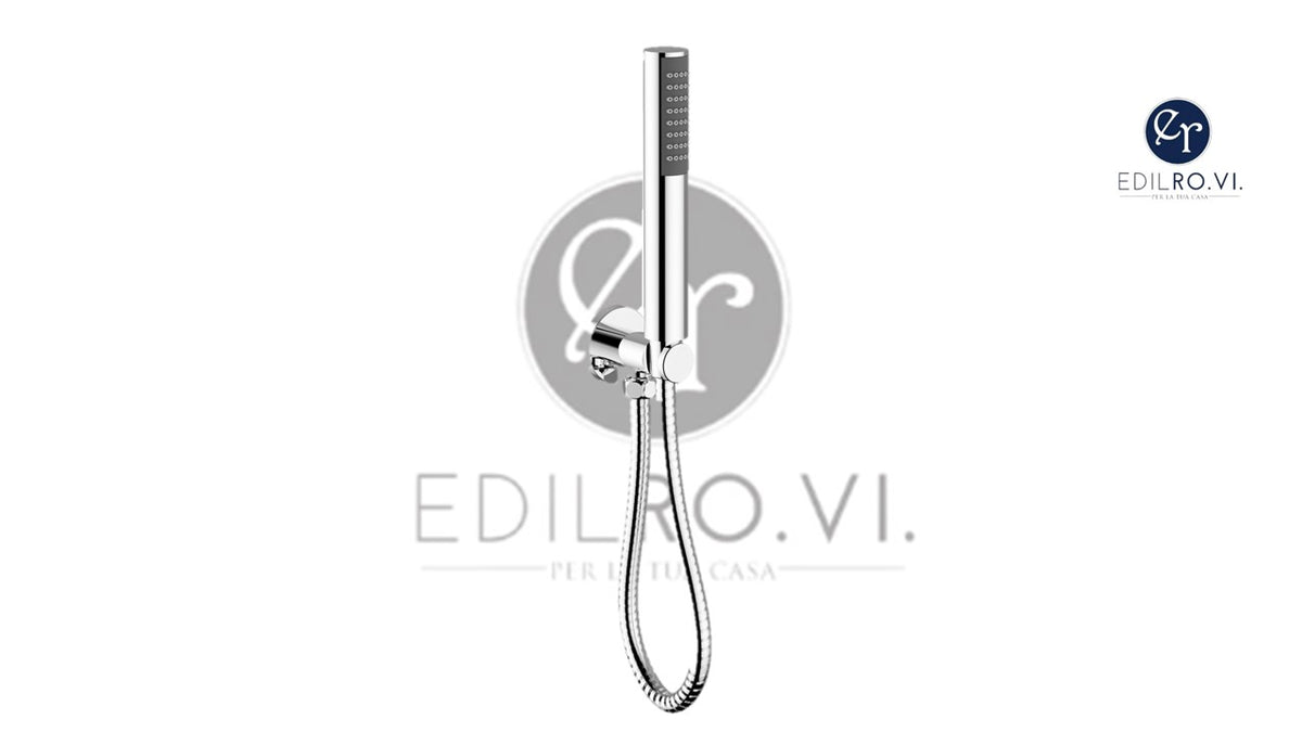 Set Doccia Esterno Tondo con Presa Acqua Cromato – Teorema