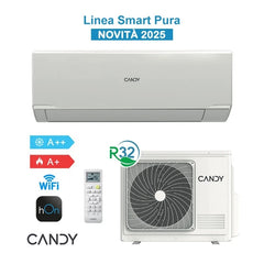 Candy Pura 9000 BTU – Climatizzatore Inverter con Filtro Purificante e Alta Efficienza