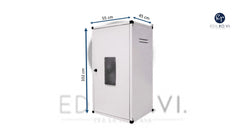 COPRICALDAIA - UNIVERSALE ZINCATO ESTERNO BIANCO  102 x 55 x 45 cm