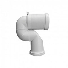 Curva tecnica per scarichi traslati da 16 a 22 cm