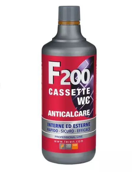Disincrostante trattamento anticalcare per cassette Wc da incasso FAREN F200 1 l