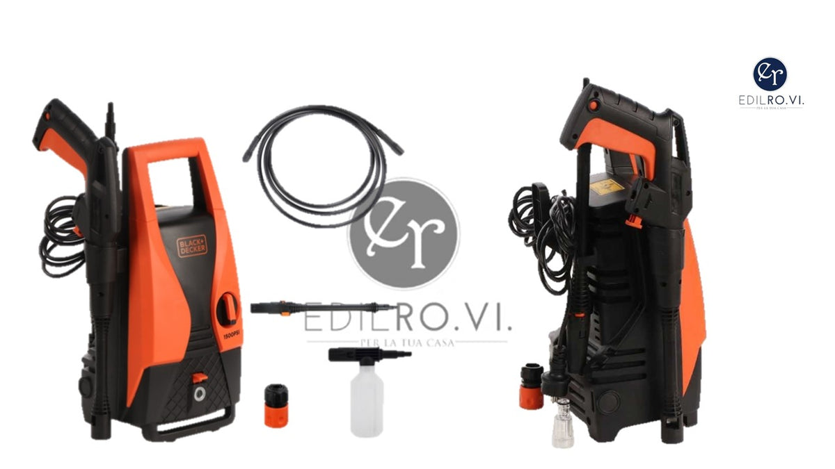 IDROPULITRICE BLACK+DECKER 1400W 105BAR 330 L/H