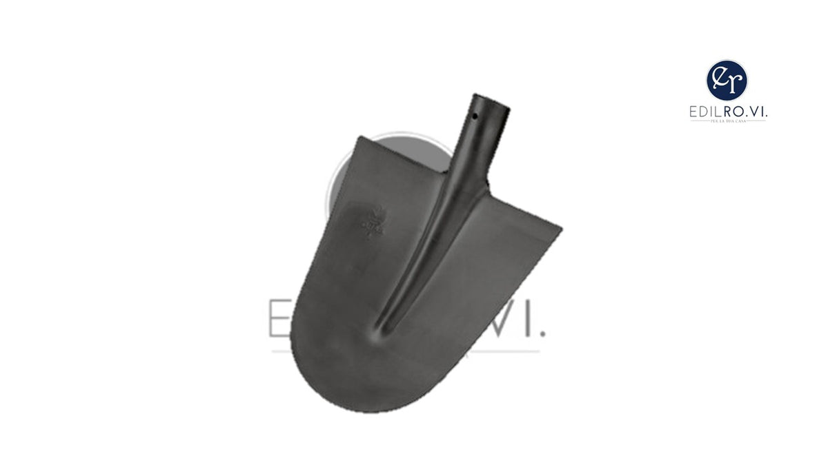 Badile in Acciaio Punta Tonda 105 – 270x275 mm