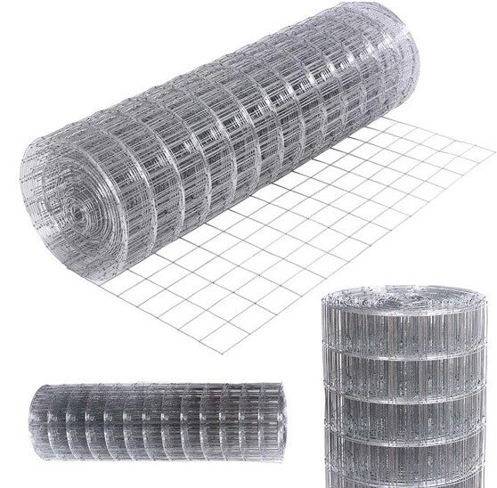 rotolo rete zincata elettrosaldata 50x75  filo 2,2 mm 25 mt.