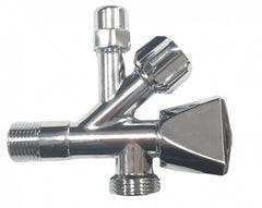 Rubinetto filtro  sottolavabo a vitone doppio uso con attacco lavatrice